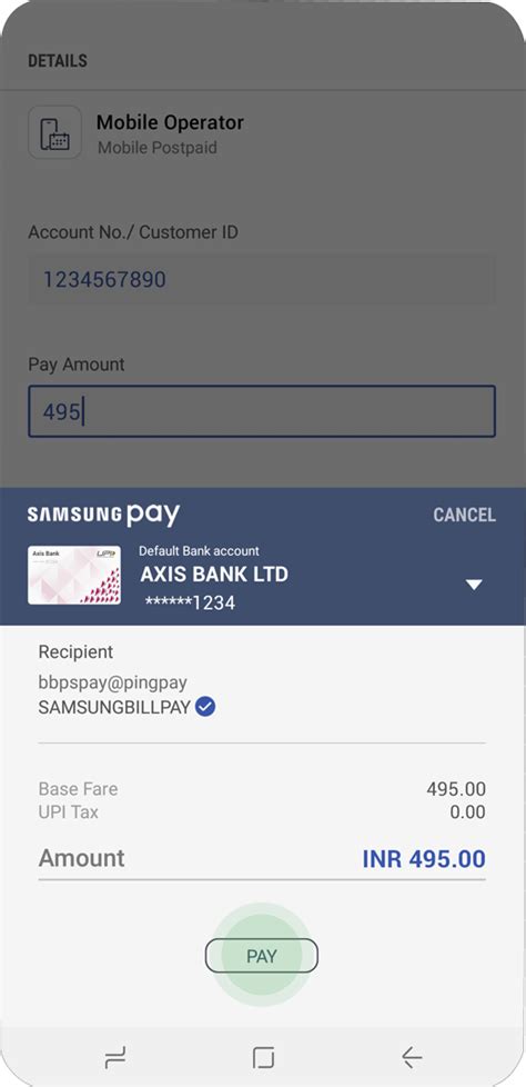 how to pay your samsung financing bill